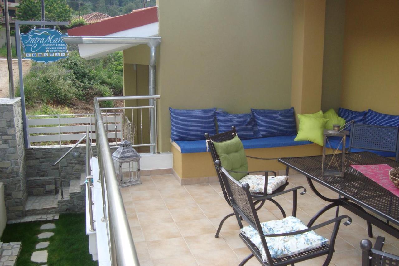 Intra Mare Apartment Skala Potamia Exterior foto